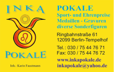 Zur Seite der Firma Inka-Pokale